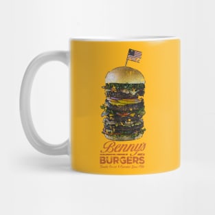 Benny's Burgers Vintage Mug